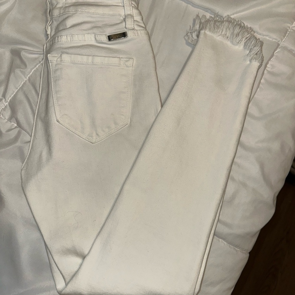 KanCan Women's White Jeans